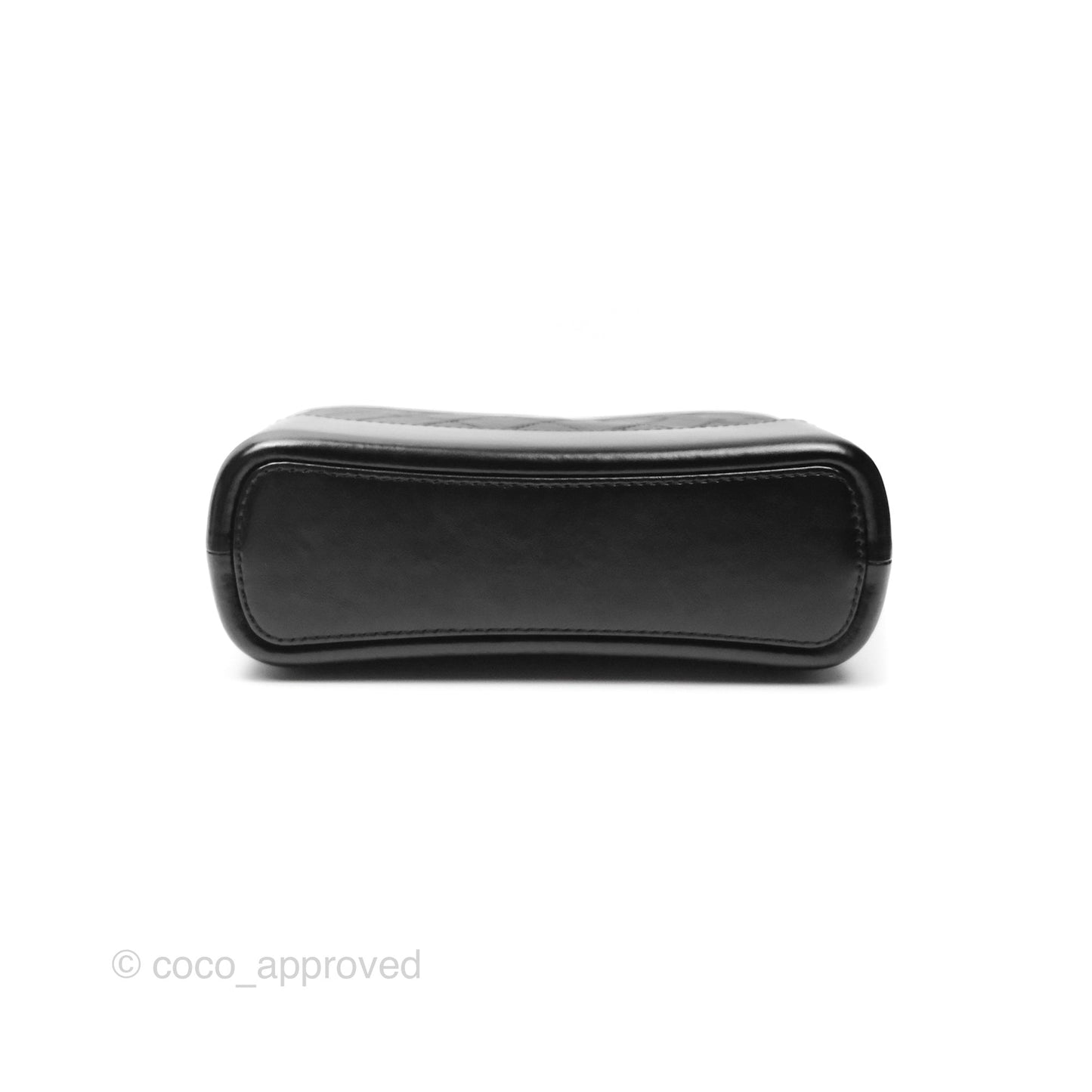 Chanel New Medium Gabrielle Hobo Quilted Black Aged Calfskin