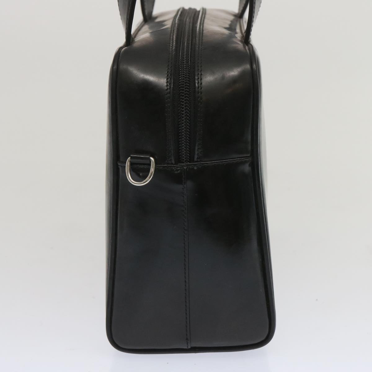 GUCCI Hand Bag Patent leather 2way Black  67289
