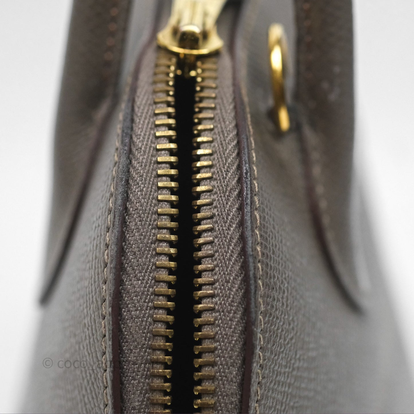 Hermès Bolide 27 Etain 8F Epsom Gold Hardware