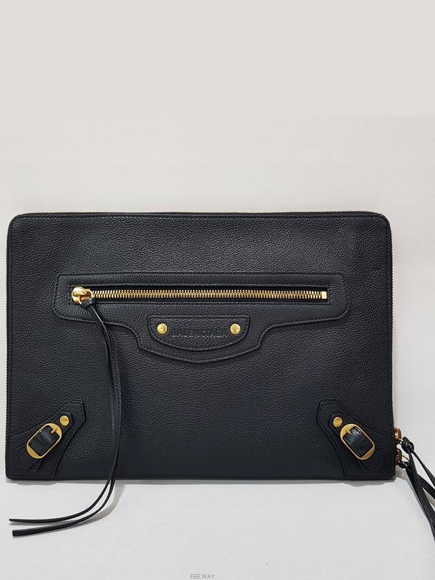 Luxury Balenciaga men clutch bag