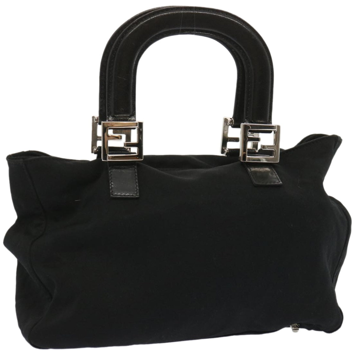 Luxury FendiHand Bag Nylon Black67349