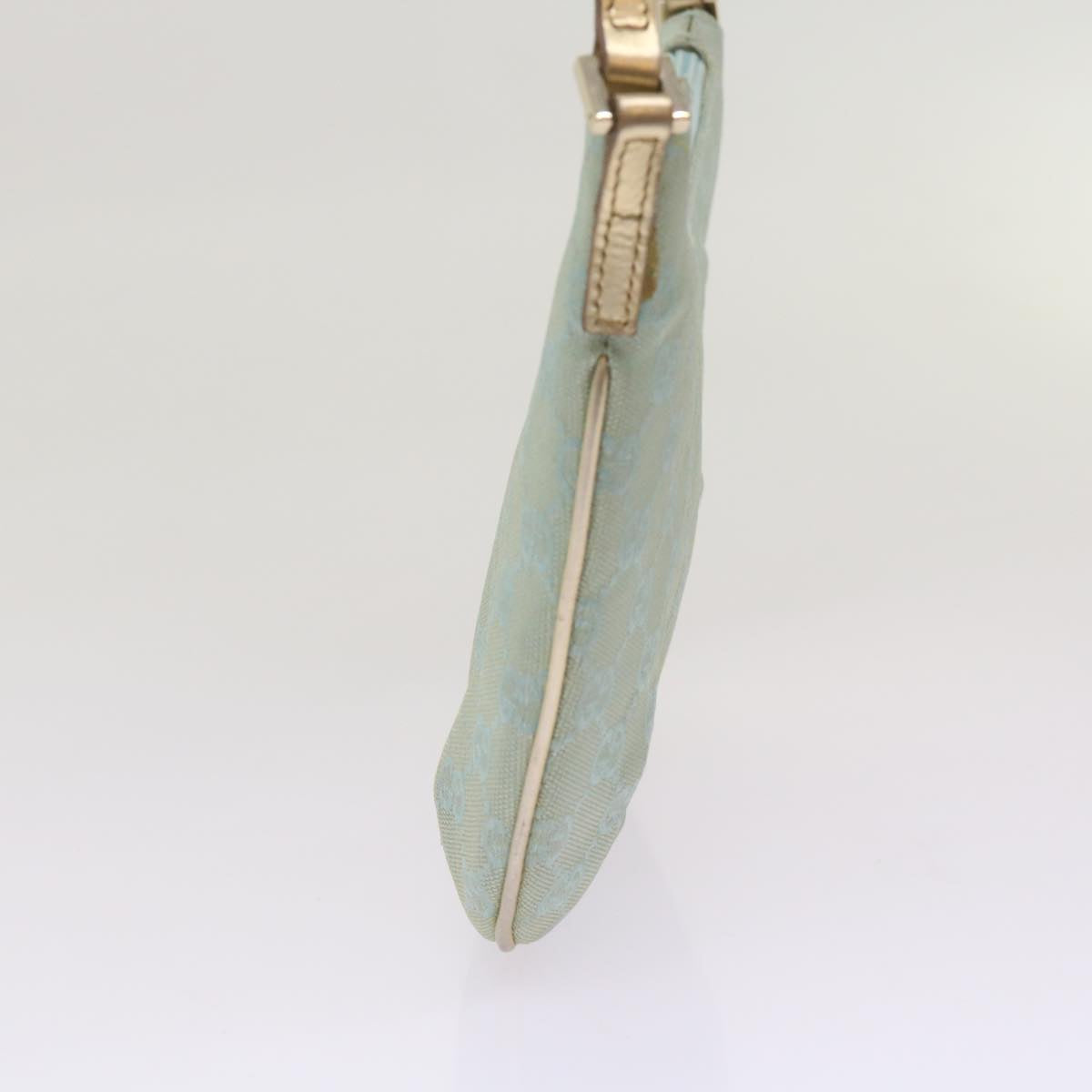GUCCI GG Canvas Shoulder Bag Light Blue 005 0813  67392