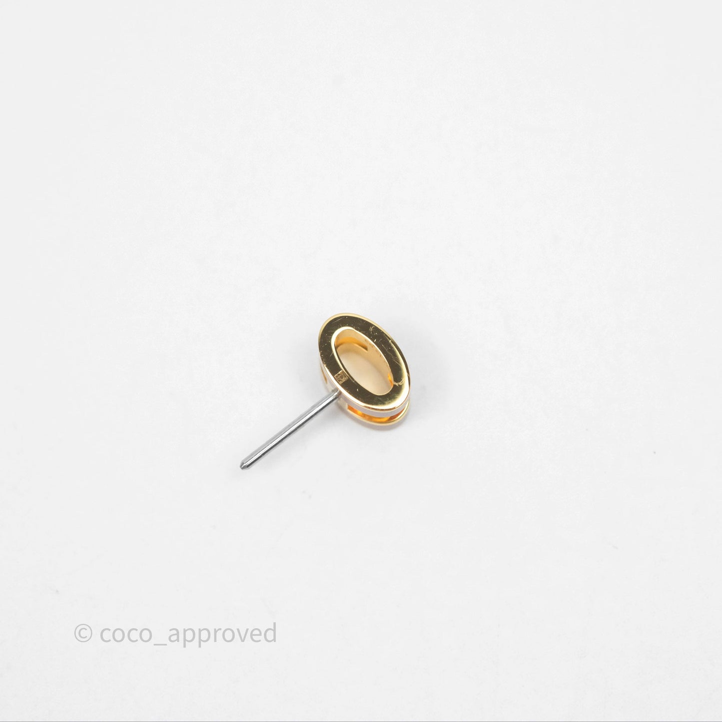 Hermès Mini Pop H Earrings New Gold A9 Gold Hardware