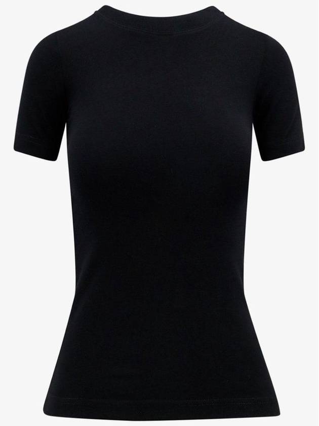 Luxury Balenciaga 24 ss slim fit stretch cotton t-shirt 768075TPVP61000 B0650987511