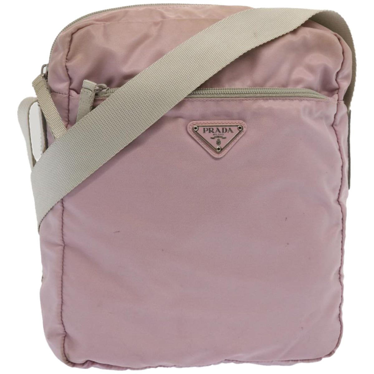 Luxury PradaShoulder Bag Nylon Pink 67417