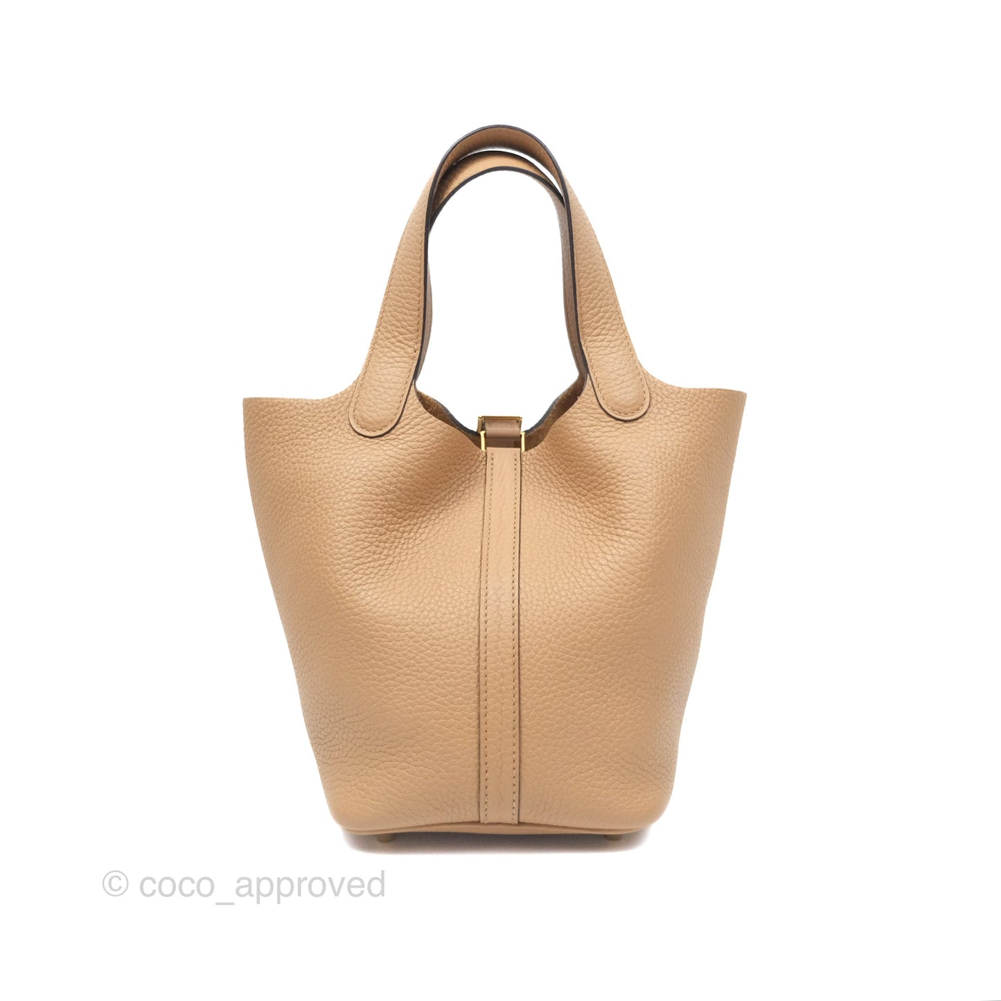 Hermès Picotin Lock 18 Chai 0M Taurillon Clemence Gold Hardware