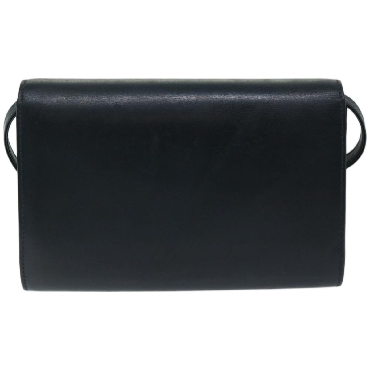 GUCCI Shoulder Bag Leather Black  67527