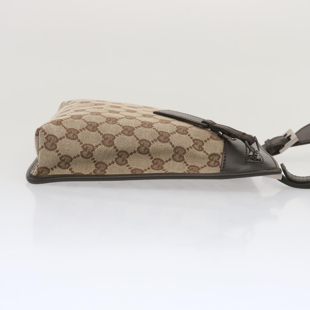 GUCCI GG Canvas Shoulder Bag Beige 92562  67579