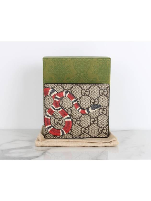 Luxury Gucci Trending 2025 Snake half wallet