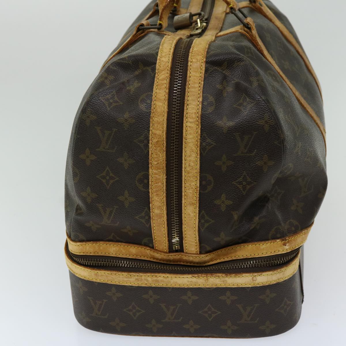 LOUIS VUITTON Monogram Sac Sports Boston Bag M41444 LV 67665