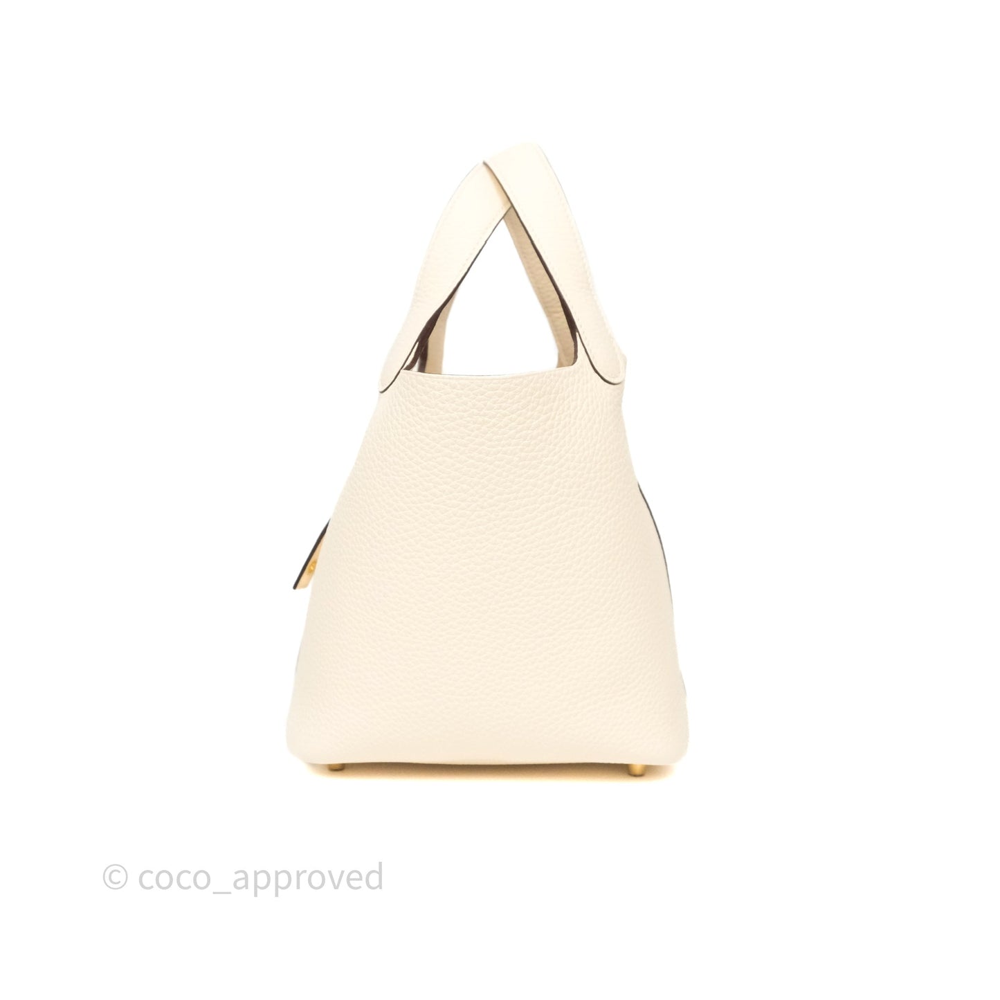 Hermès Picotin Lock 18 Nata I2 Clemence Gold Hardware