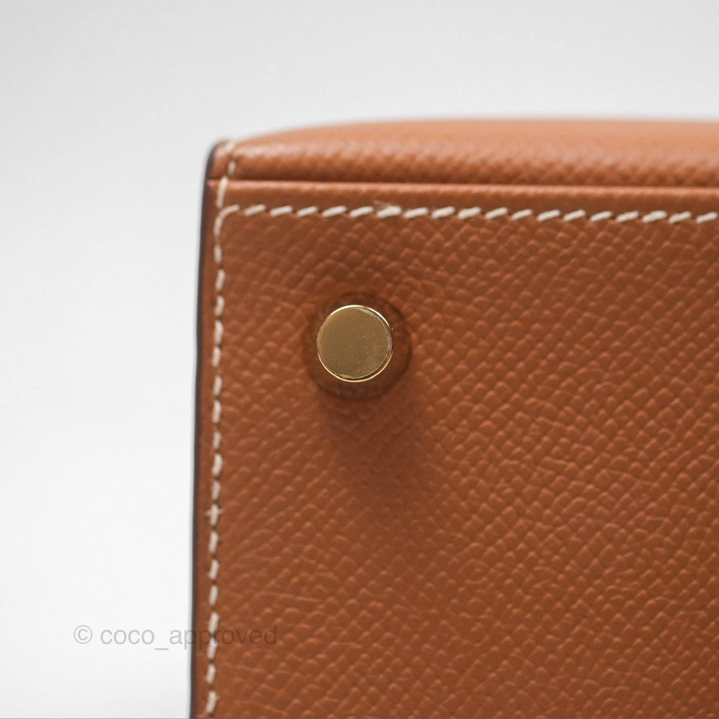 Hermès Kelly 25 Sellier Gold 37 Epsom Gold Hardware