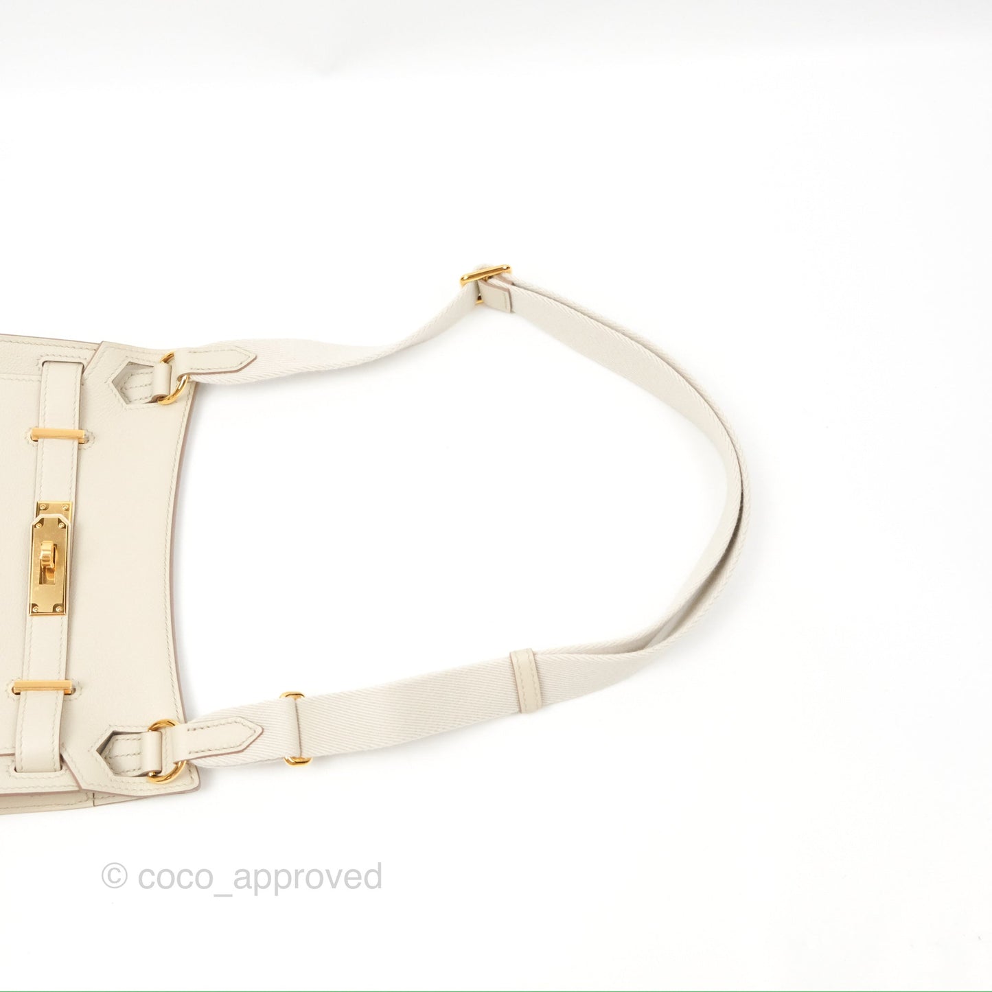 Hermès Mini Jypsiere Beton Evercolor Gold Hardware