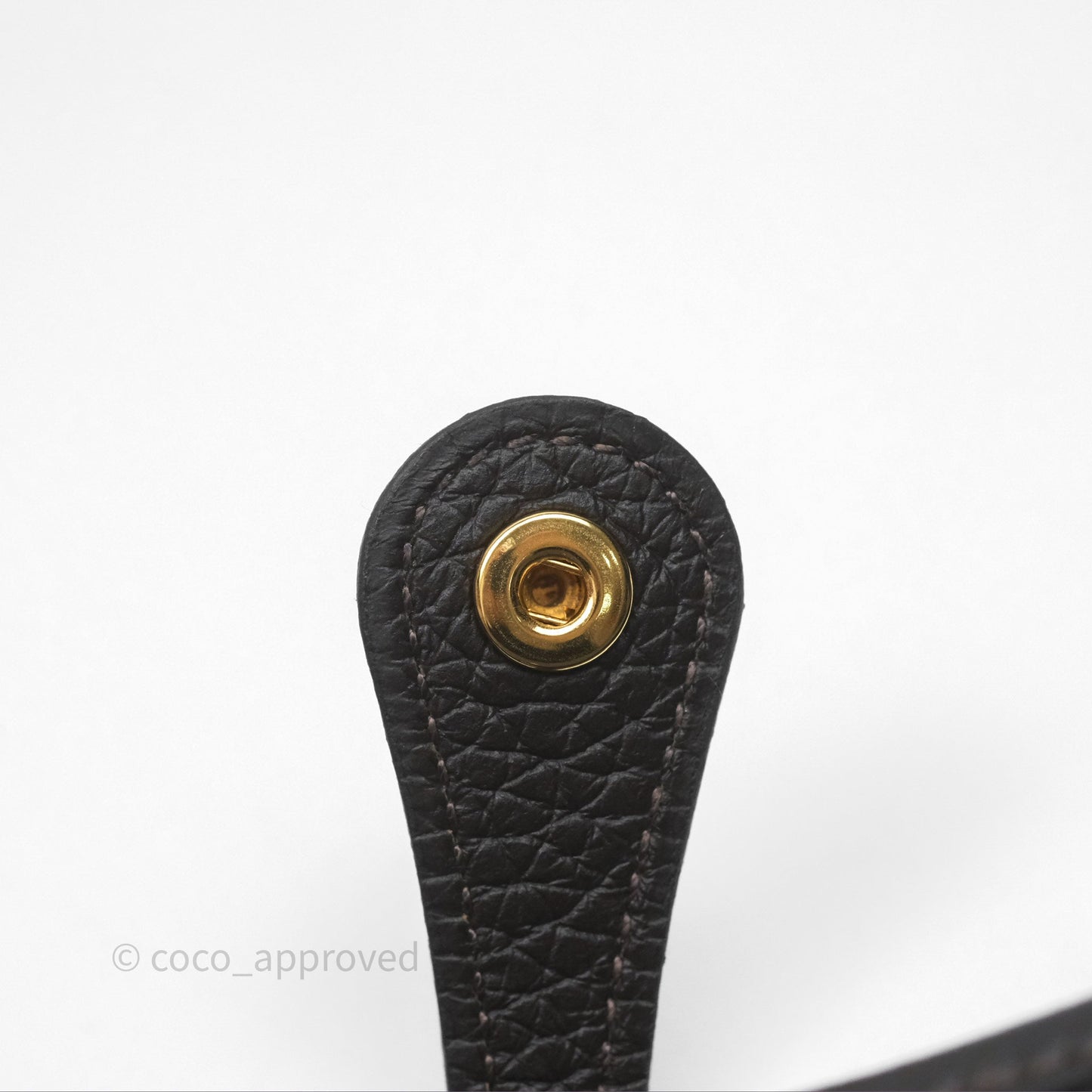 Hermès Mini Evelyne 16 Ebene 46 Clemence Gold Hardware