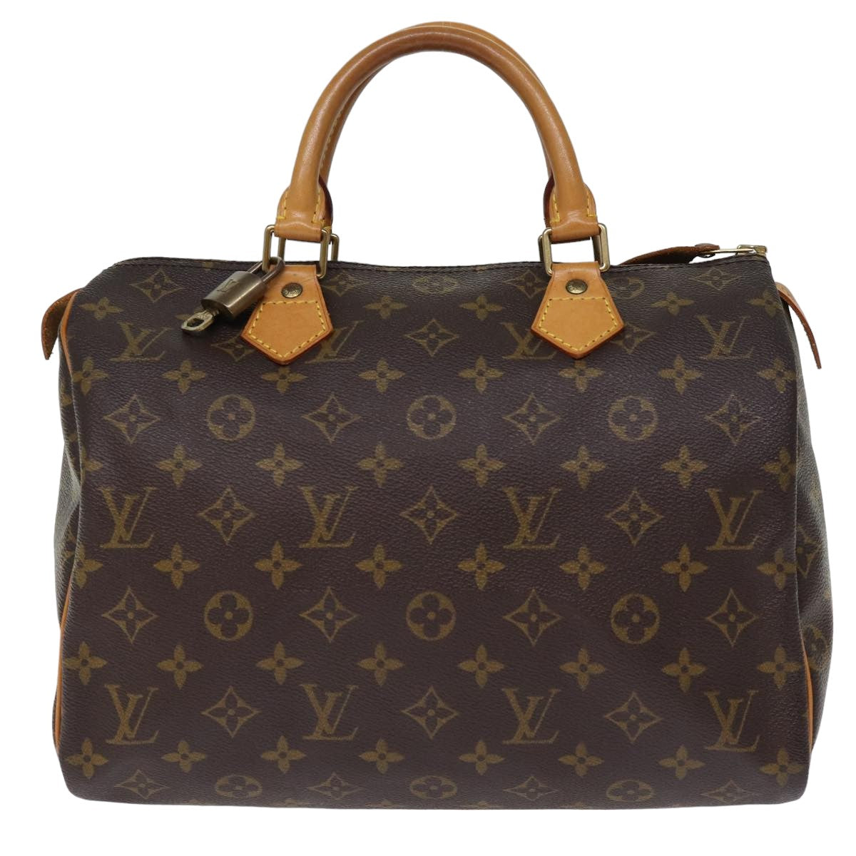 LOUIS VUITTON Monogram Speedy 30 Hand Bag M41526 LV 67831