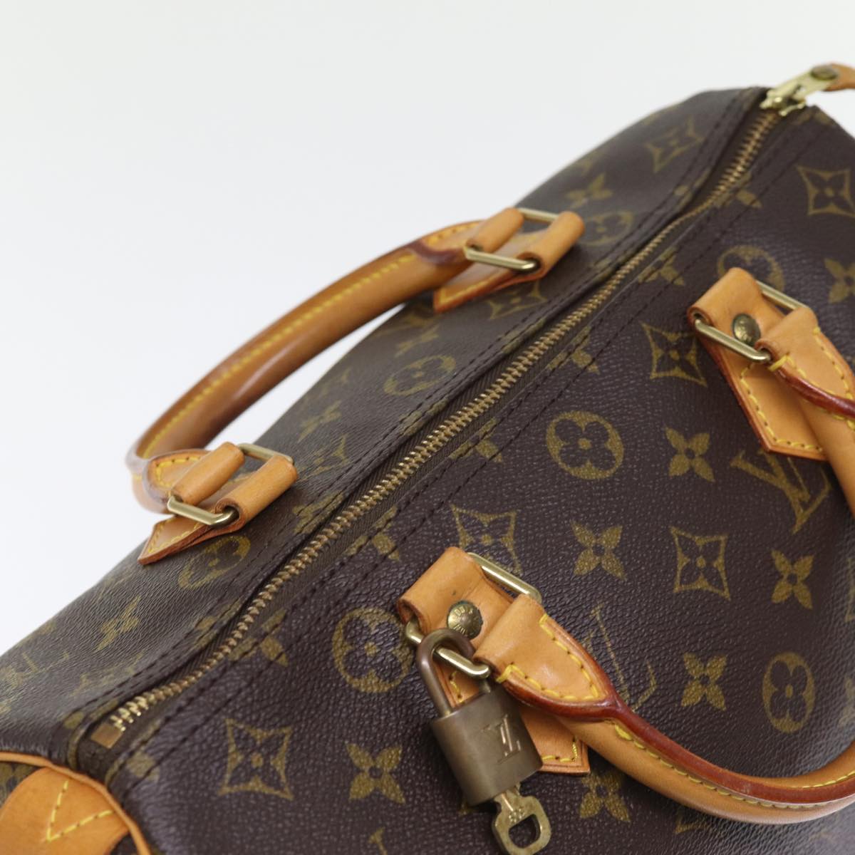 LOUIS VUITTON Monogram Speedy 30 Hand Bag M41526 LV 67831