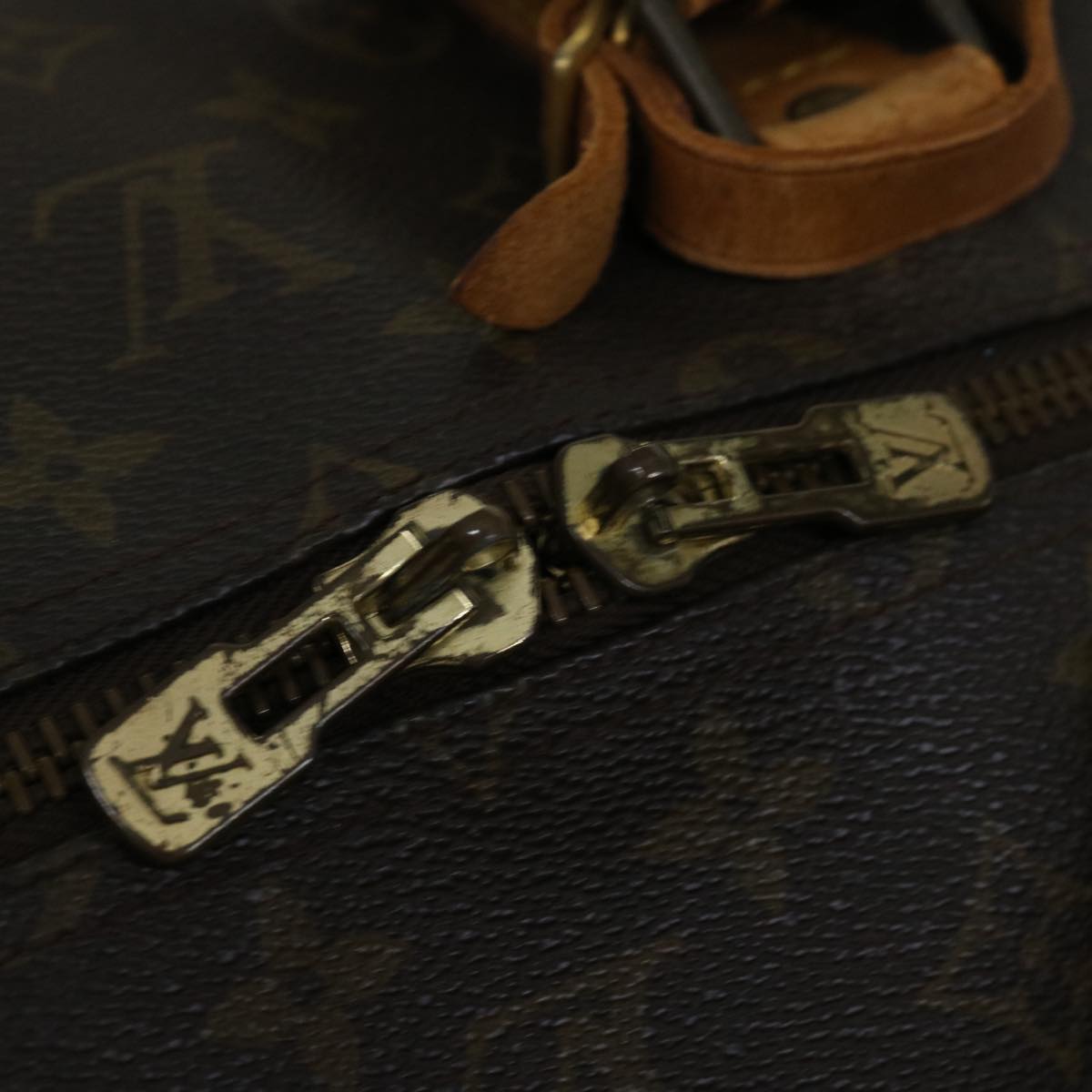 LOUIS VUITTON Monogram Keepall 55 Boston Bag M41424 LV 67843