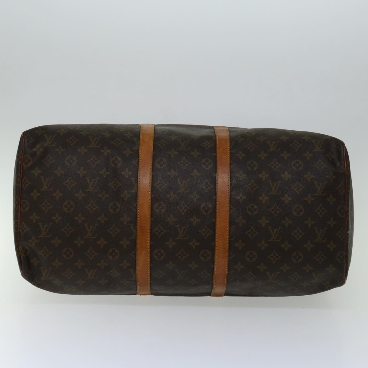 LOUIS VUITTON Monogram Keepall 55 Boston Bag M41424 LV 67843