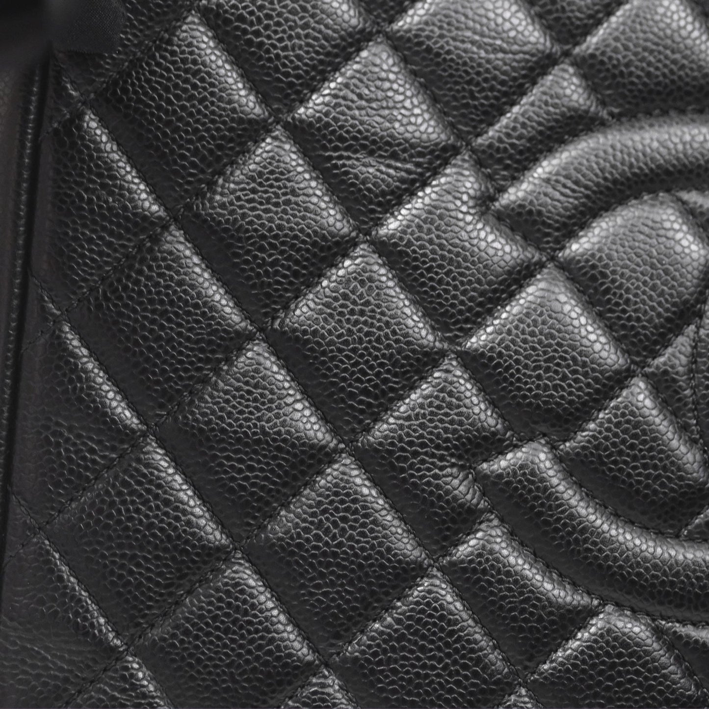 Chanel GST Black Caviar Gold Hardware