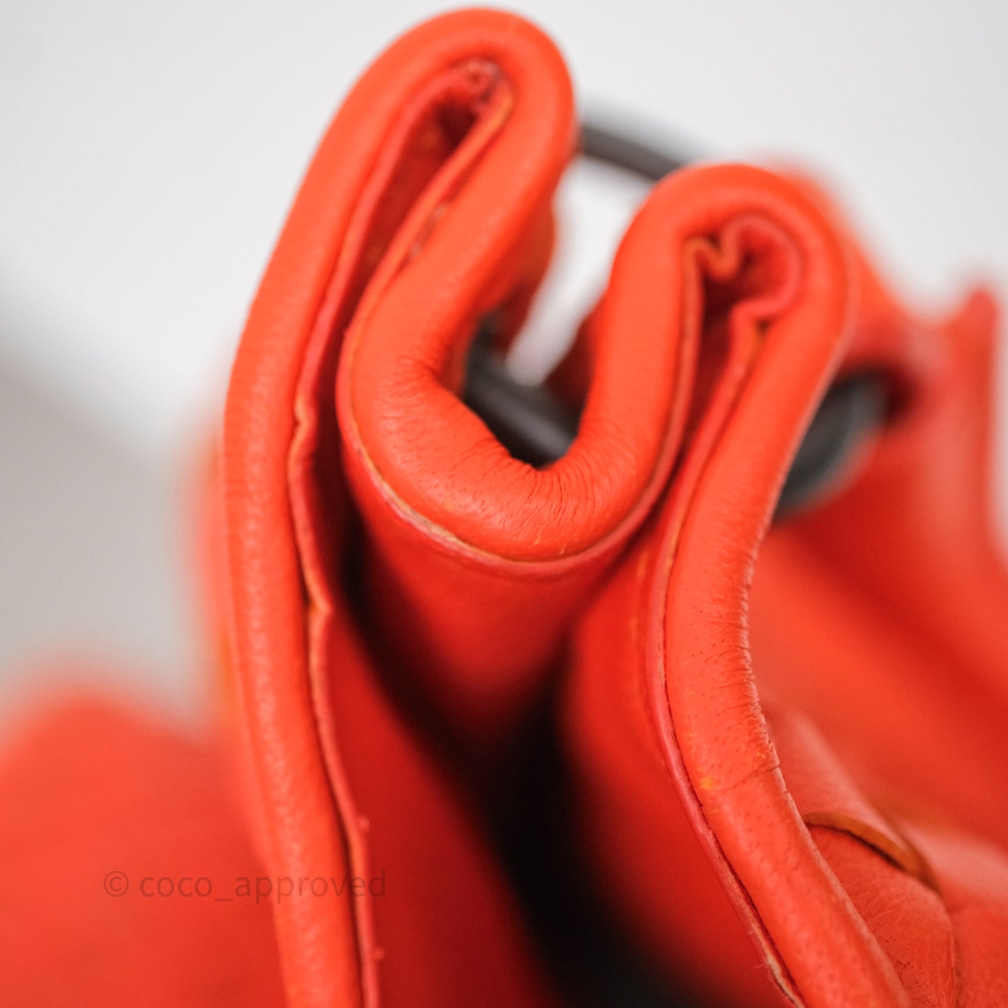 Bottega Veneta Nappa Intrecciato Parachute Tote Bag Orange