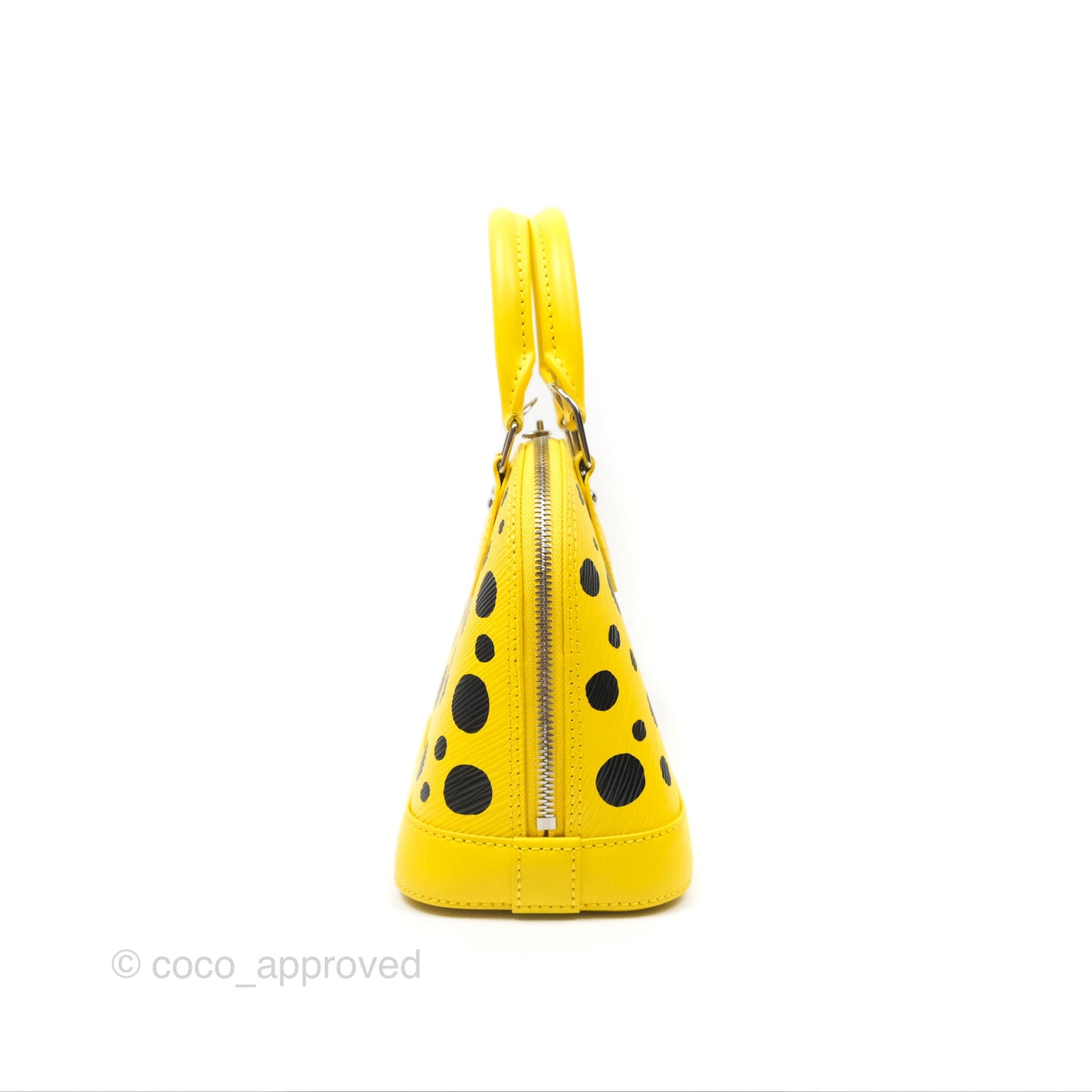 Louis Vuitton x Yayoi Kusama Epi Alma BB Infinity Dots Yellow