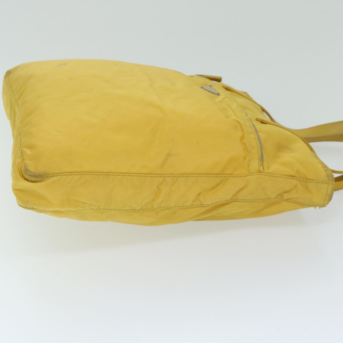 Luxury PradaTote Bag Nylon Yellow 67978