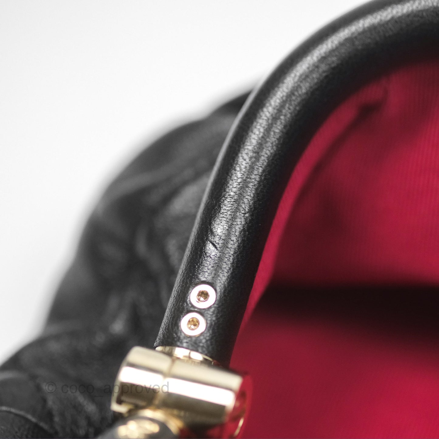 Chanel Quilted Clutch with Chain Black Lambskin Gold Hardware