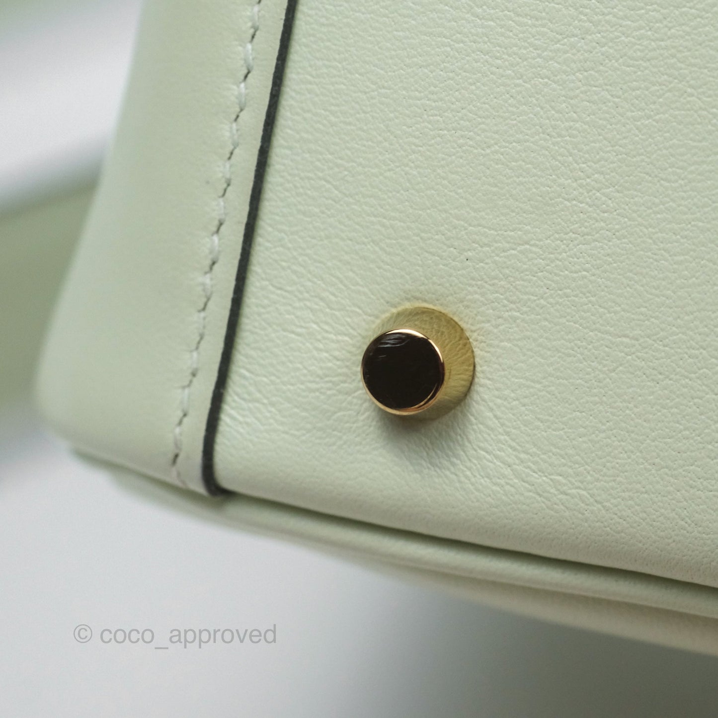 Hermès Mini Lindy Touch Vert Fizz 0S Swift Alligator Handle Gold Hardware