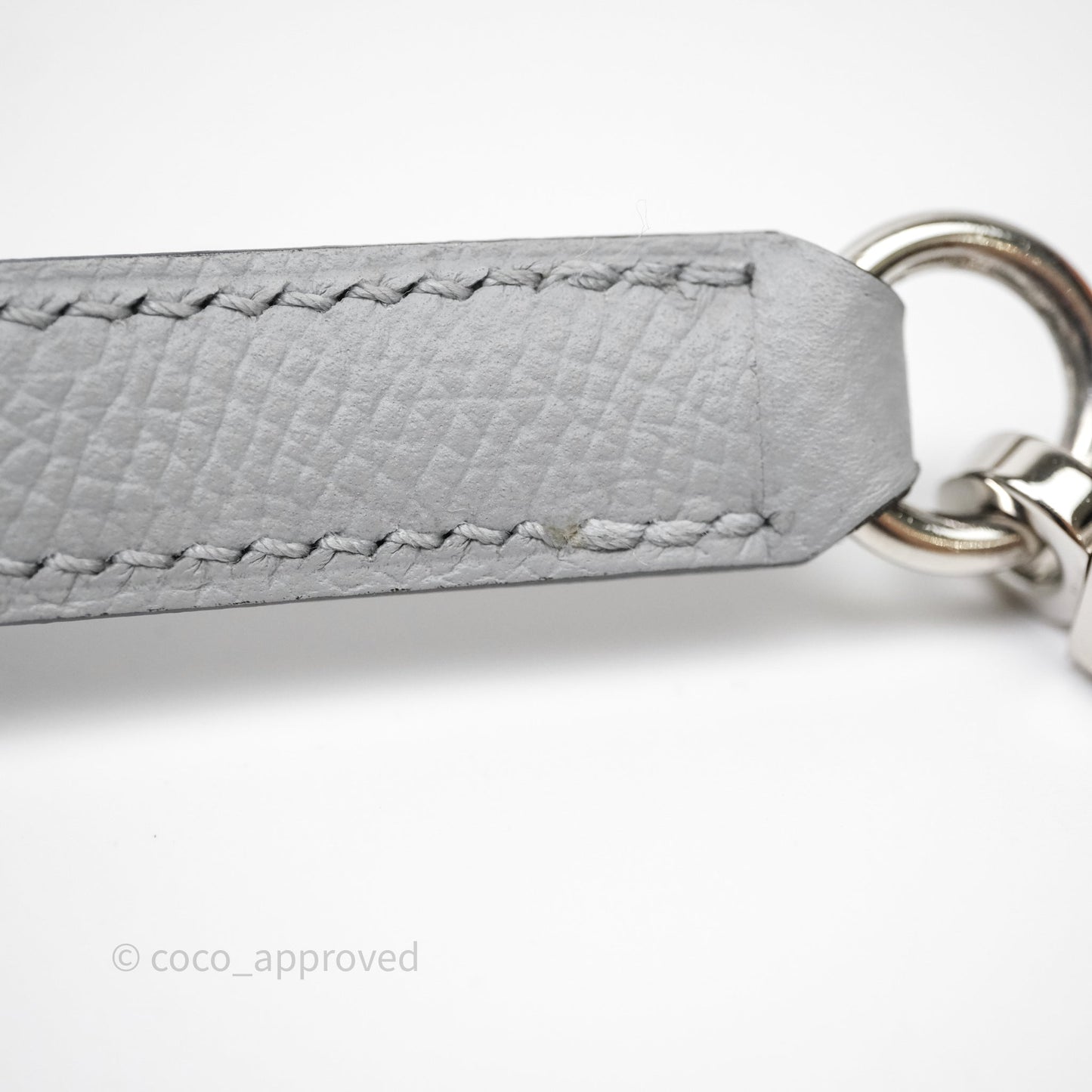 Hermès Kelly 28 Bleu Glacier 8U Epsom Palladium Hardware