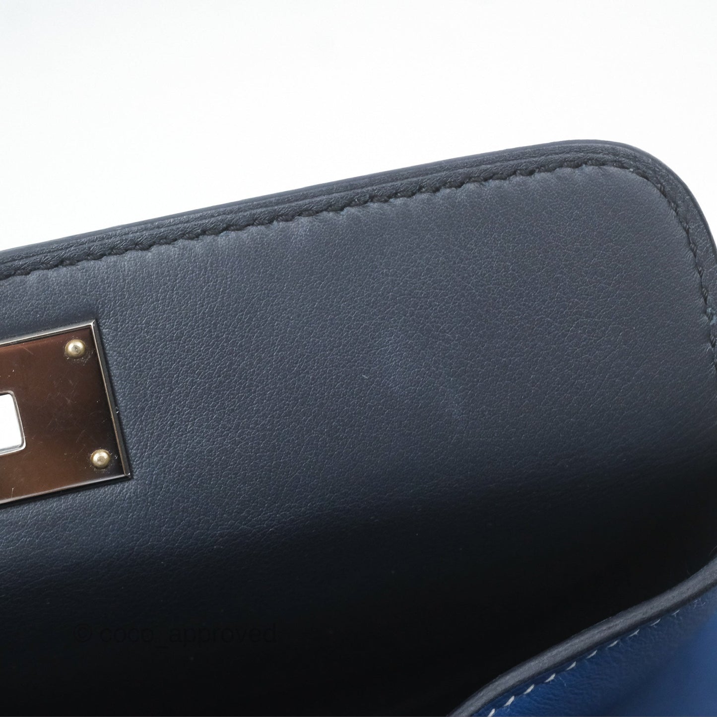 Hermès ToolBox 20 Bleu Agate R2 Swift Palladium Hardware