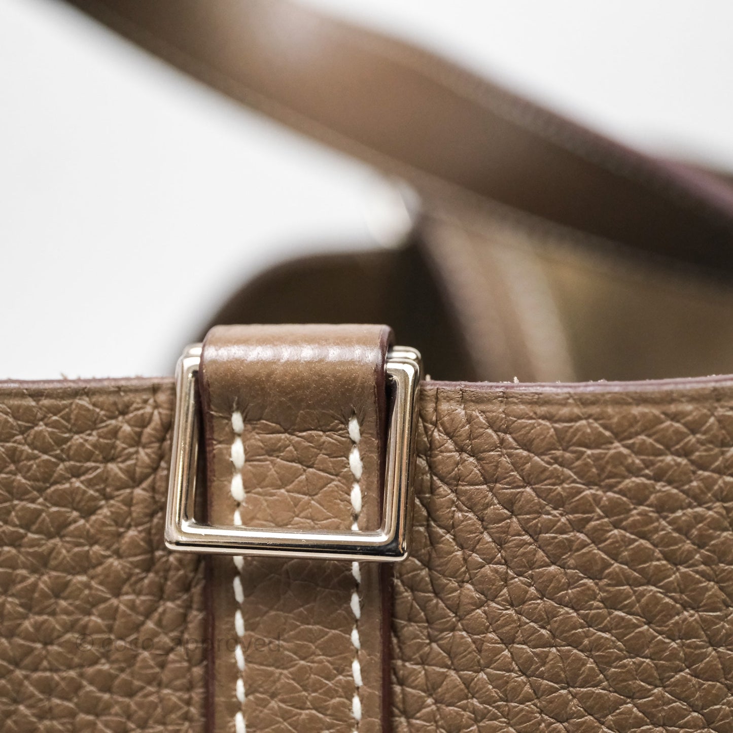 Hermès Picotin Lock 22 Etoupe Clemence Palladium Hardware