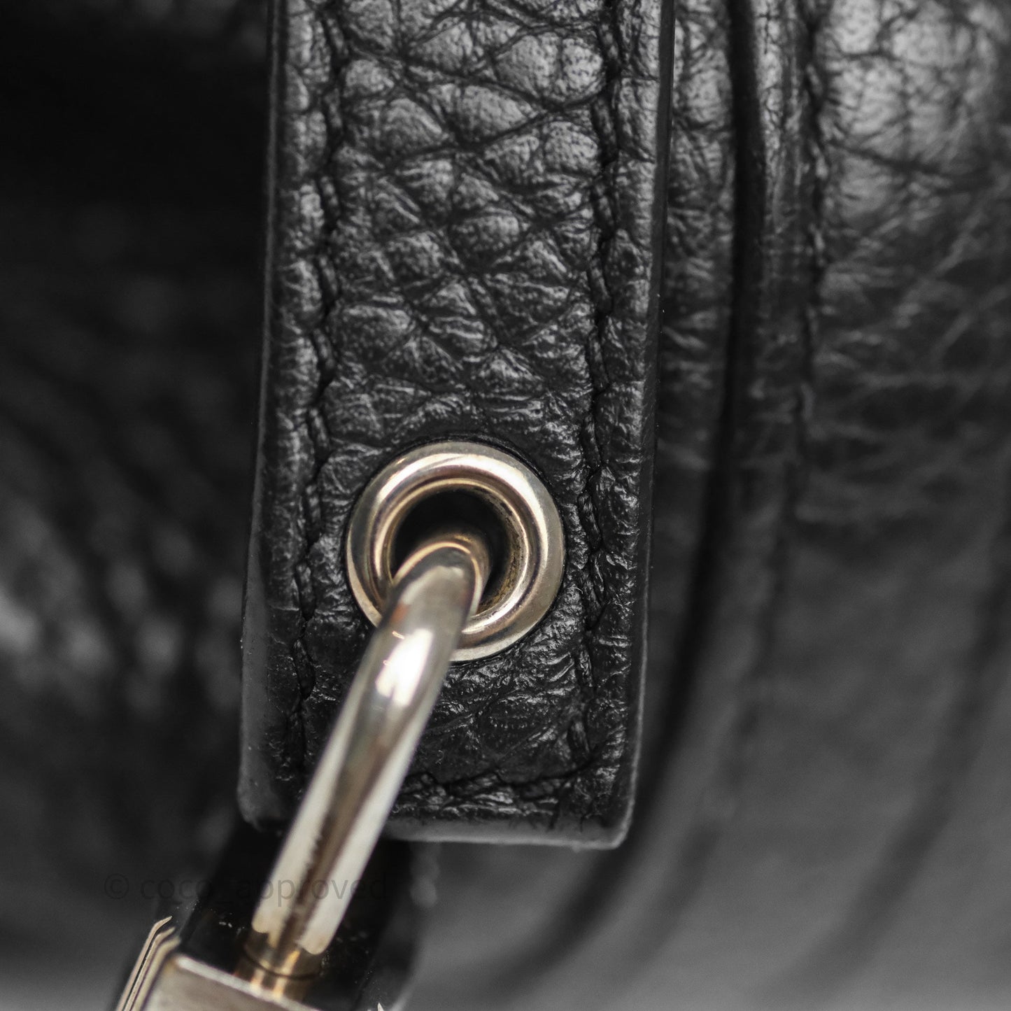 Hermès Picotin 22 Black Noir 89 Clemence Palladium Hardware