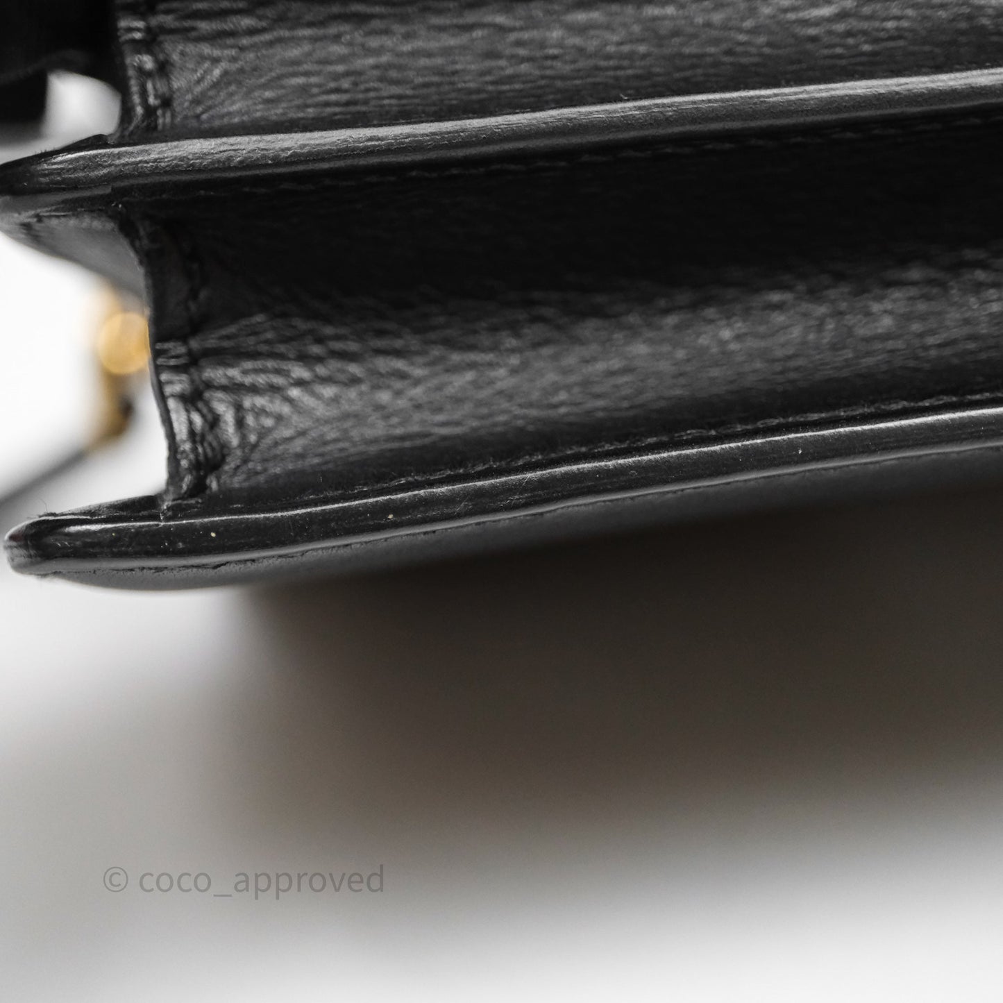 Hermès Roulis Mini 18 Black Veau Evergrain Gold Hardware