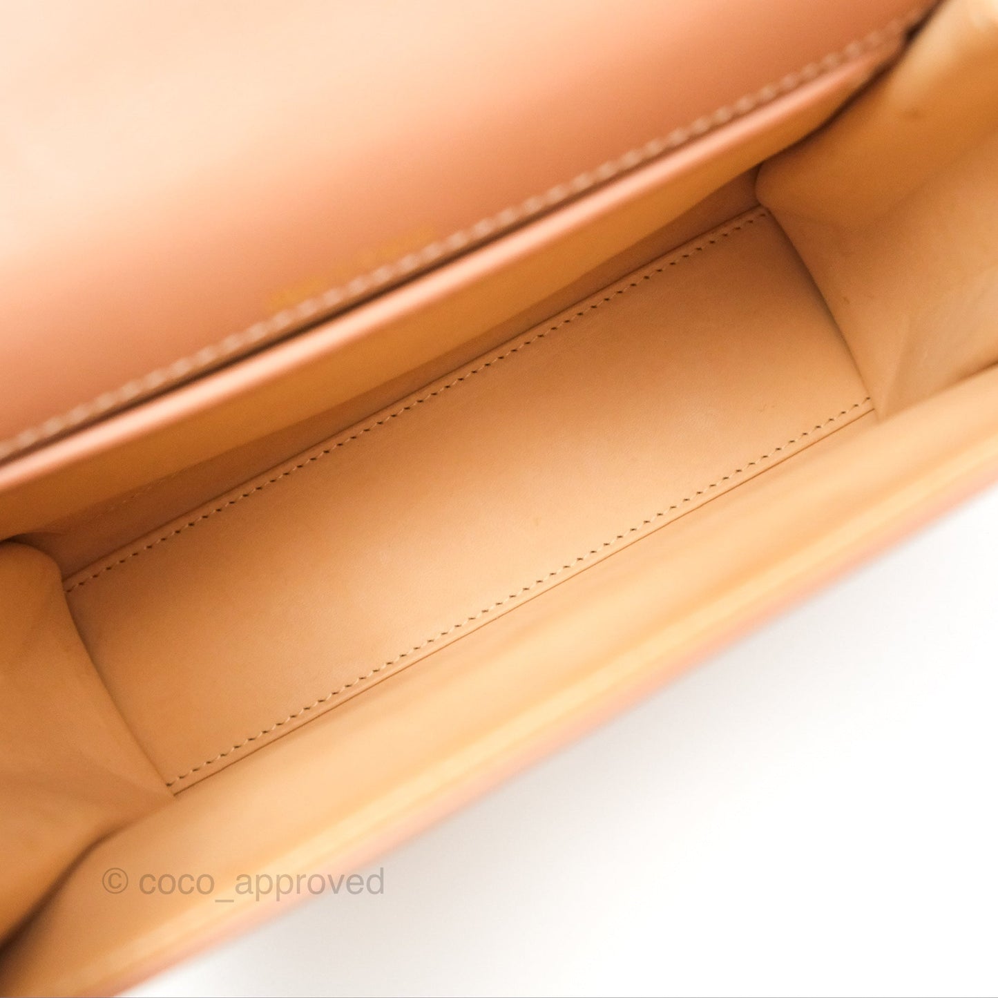 Delvaux Tempête Mini Beige Supple Calfskin Gold Hardware