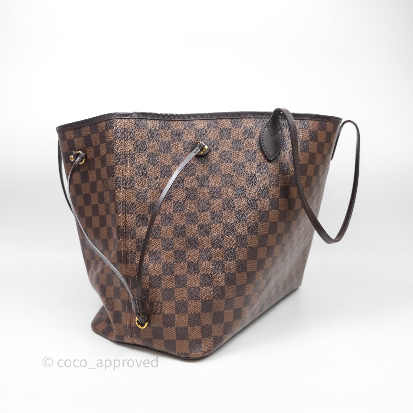 Louis Vuitton Neverfull Tote Bag GM Damier Ebene