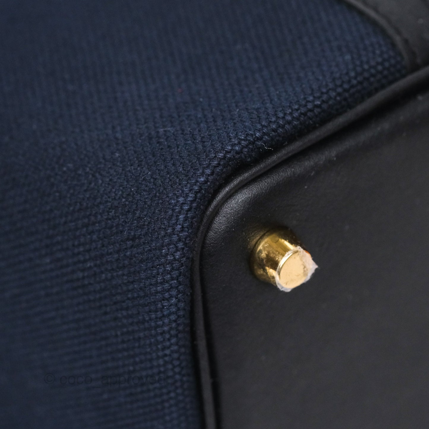 Hermes Picotin Lock 18 Cargo Pockets Bleu Marine 78 Black Gold Hardware
