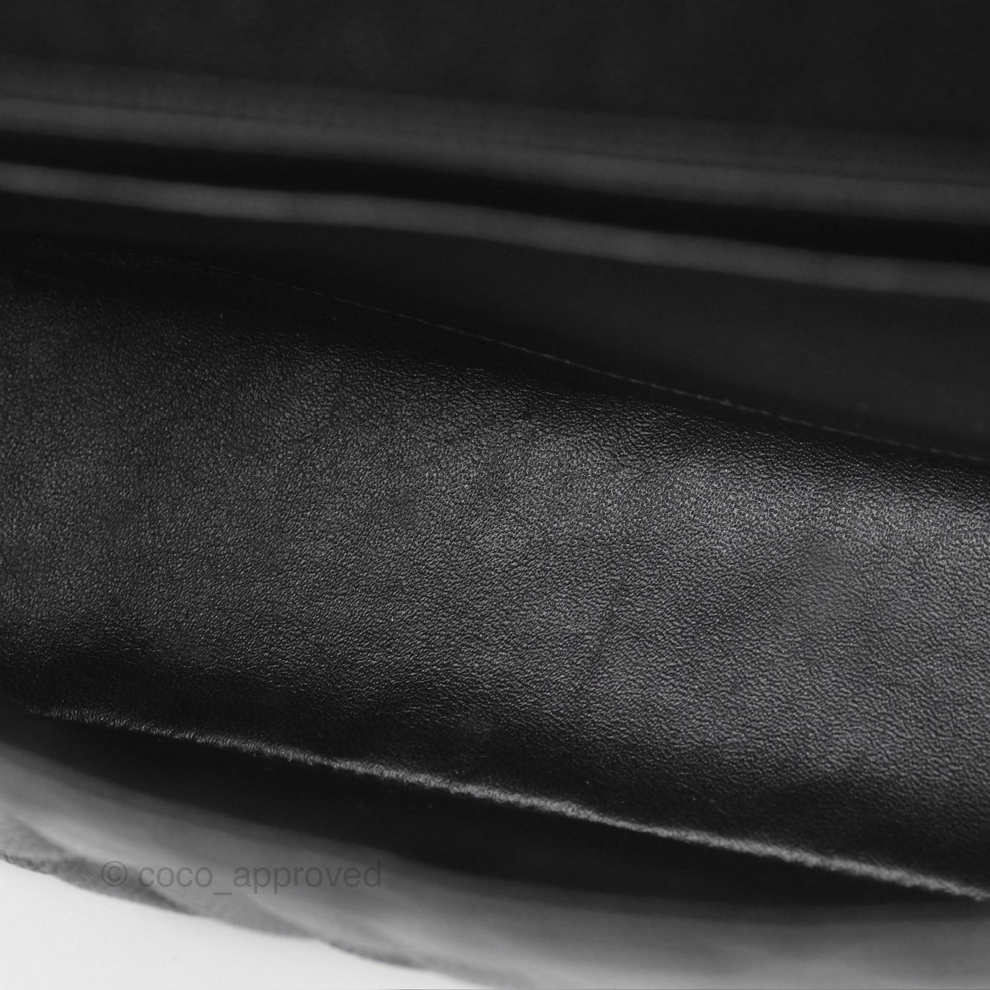 Chanel Maxi Single Flap Quilted Black Caviar Silver Hardware
