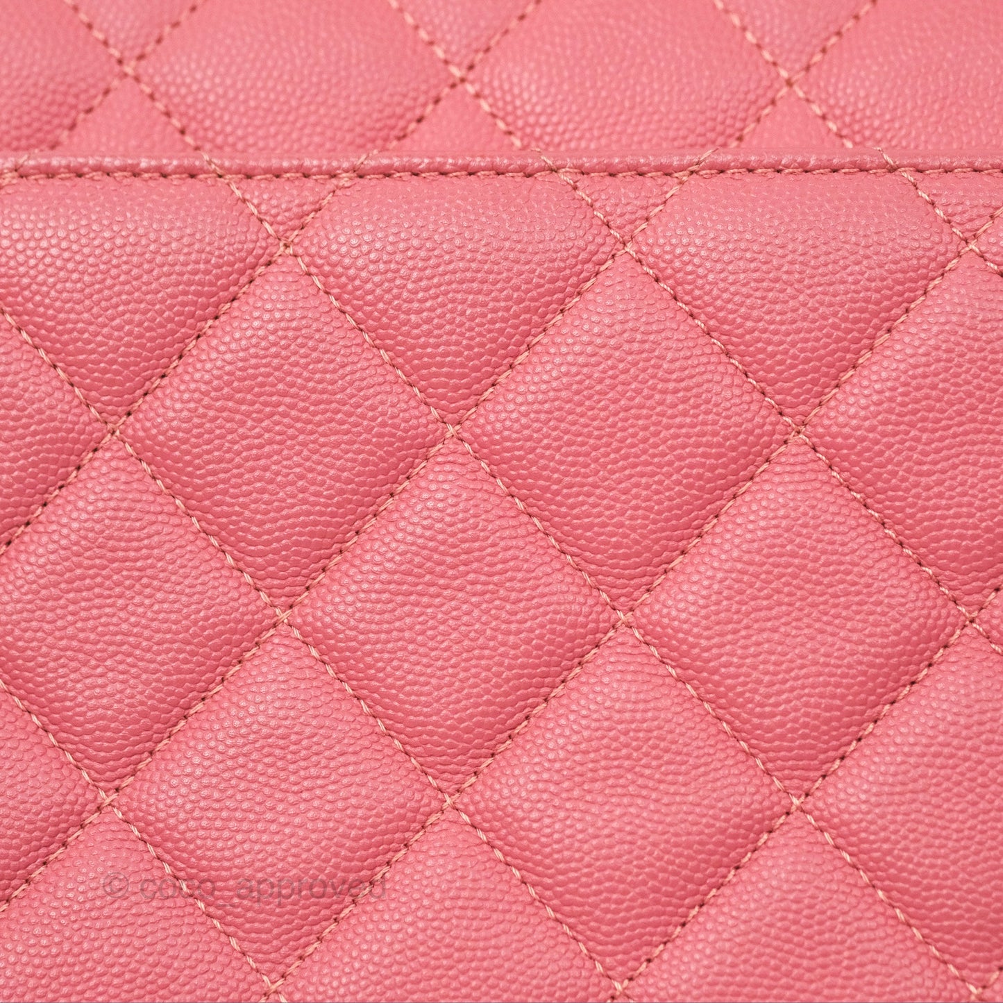 Chanel Quilted Medium Business Affinity Flap Pink Caviar Gold Hardware