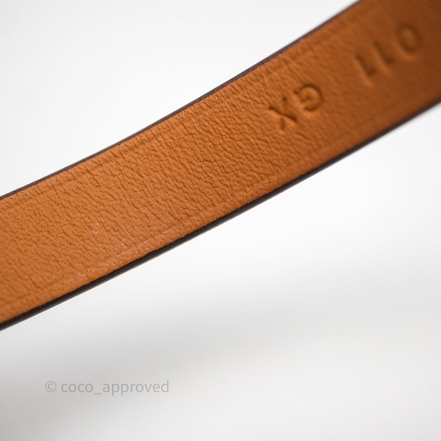 Hermès Kelly Double Tour Bracelet Blue Brume Swift Rose Gold Hardware