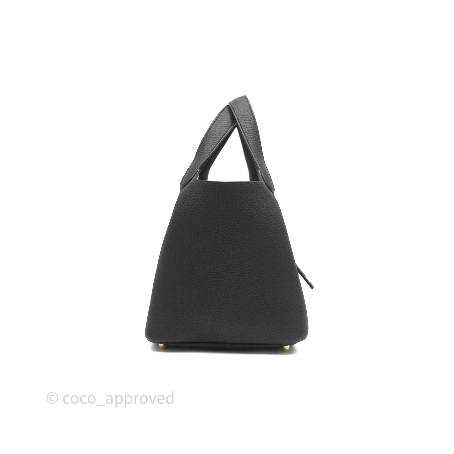 Hermès Picotin Lock 18 Black Noir 89 Taurillon Clemence Gold Hardware