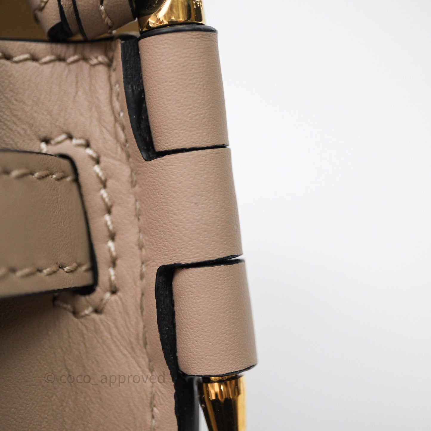 Loewe Mini Gate Dual Bag Beige Sand Soft Calfskin Jacquard Strap