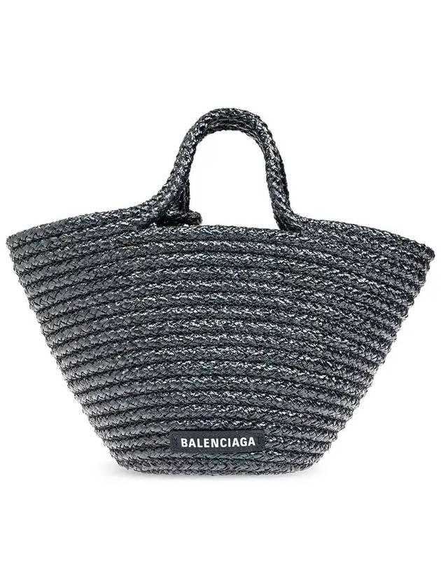 Luxury Balenciaga Ibiza Small Tote Bag Navy