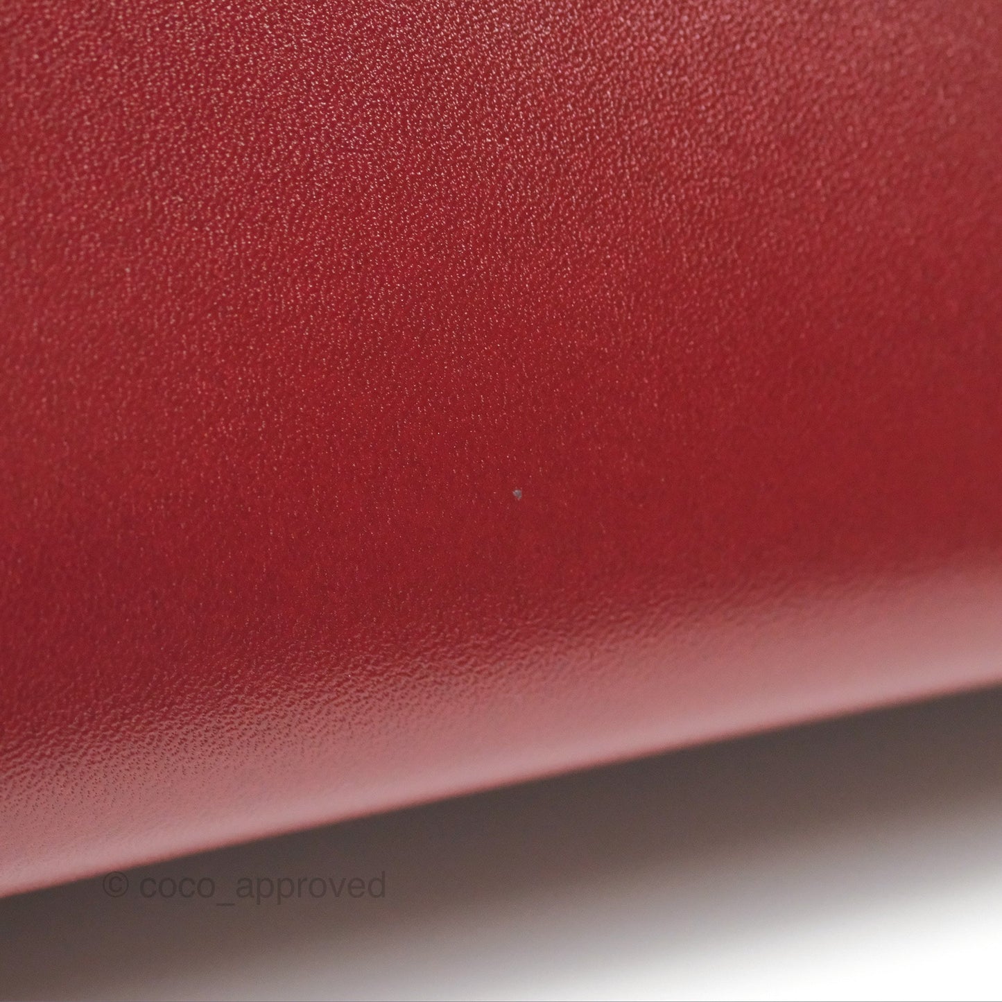 Hermès Mini Kelly II Sellier Rouge H Box Leather Palladium Hardware