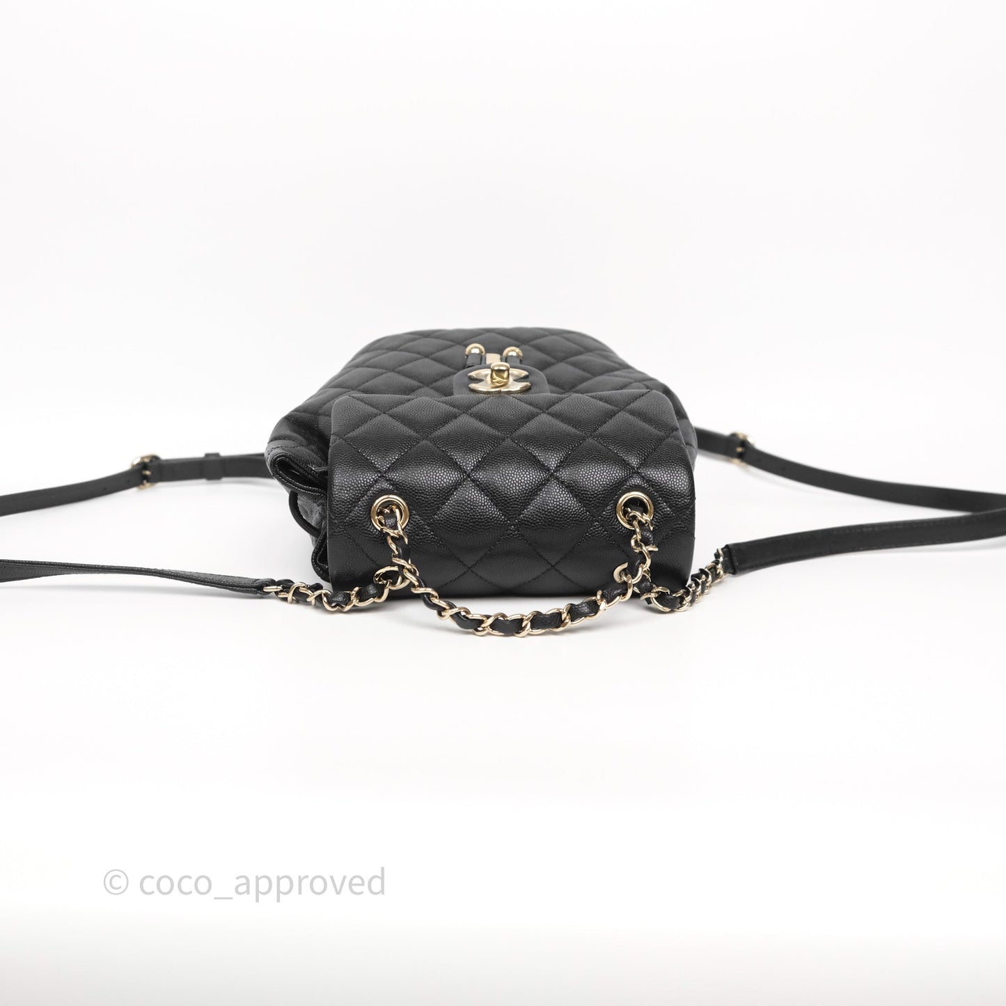 Chanel Urban Spirit Mini Black Caviar Backpack