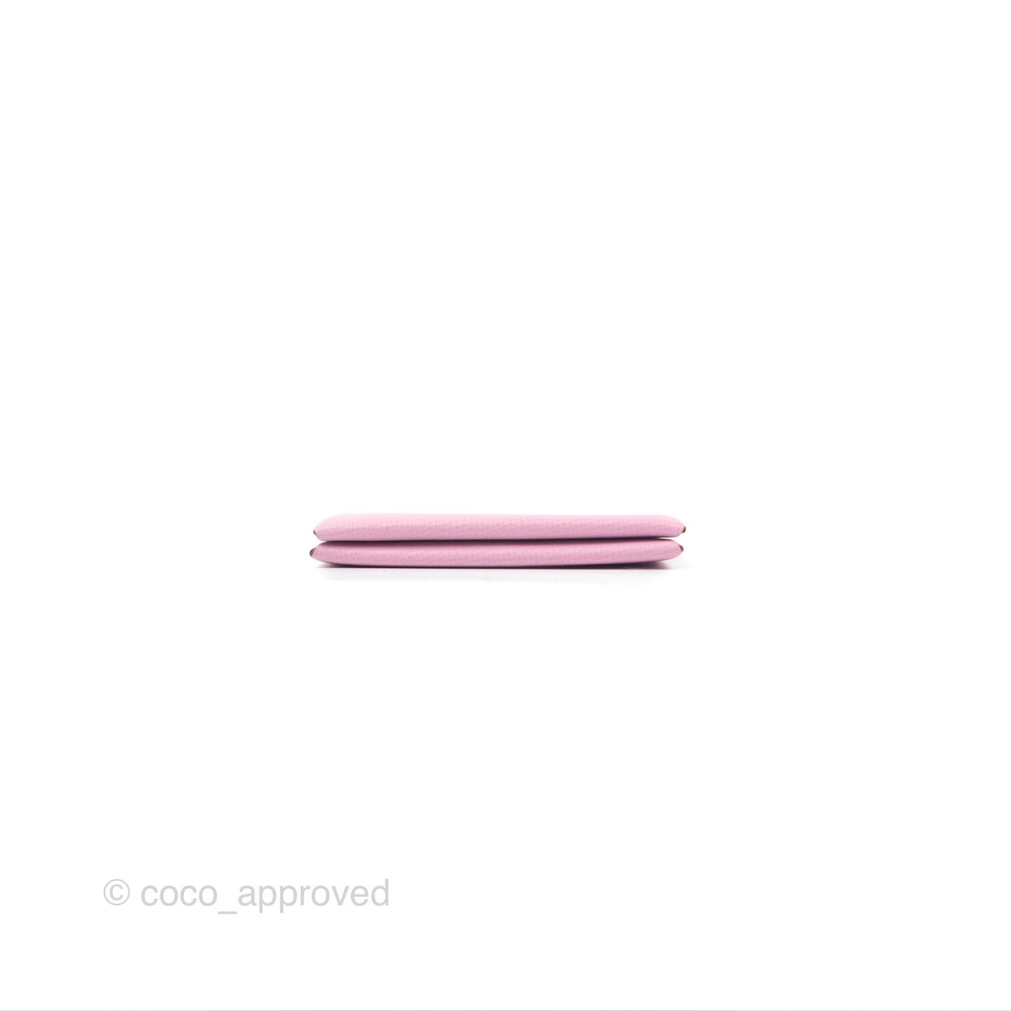Hermès Calvi Card Holder Mauve Sylvestre Epsom