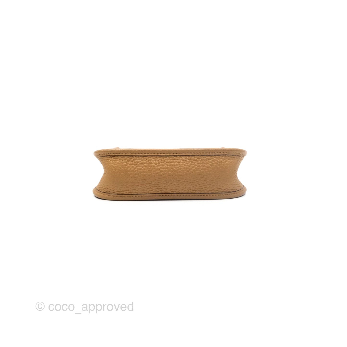 Hermès Mini Evelyne 16 Biscuit 48 Clemence Gold Hardware