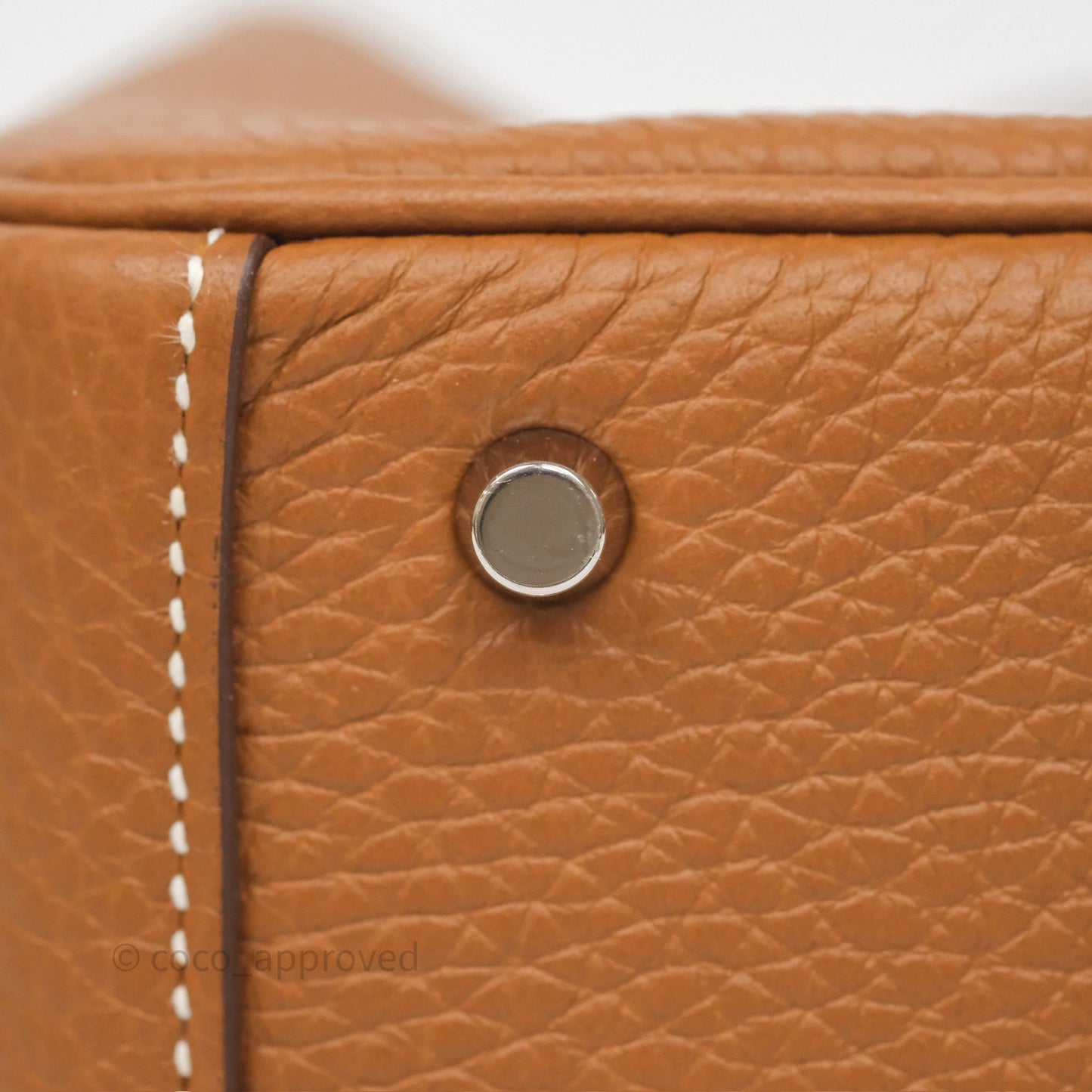 Hermès Mini Lindy 20 Gold 37 Clemence Palladium Hardware