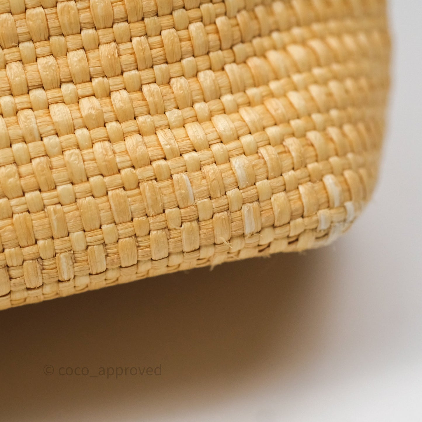 Chanel Vintage Rattan Tote Bag
