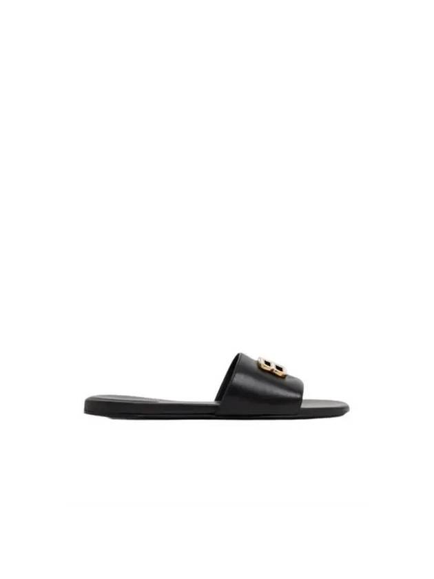 Luxury Balenciaga Groupie Slippers Black