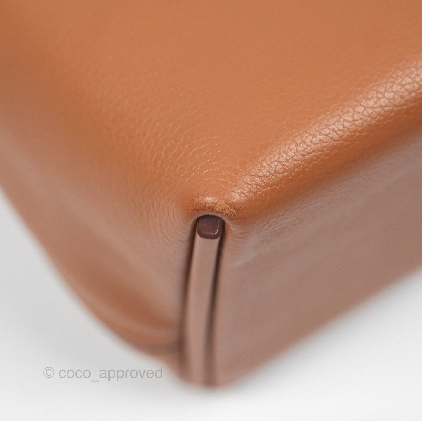 Hermès 24/24 21 Mini Gold 37 Evercolor/ Swift Palladium Hardware